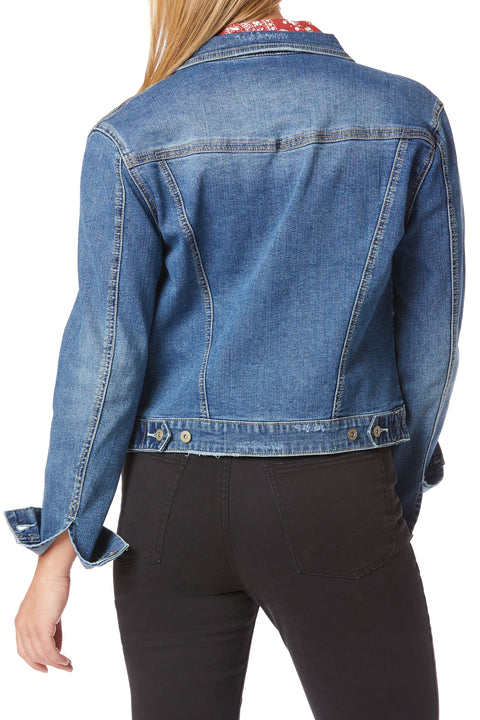 Brendan Denim Jacket for Women, Shasta Blue | UNIONBAY