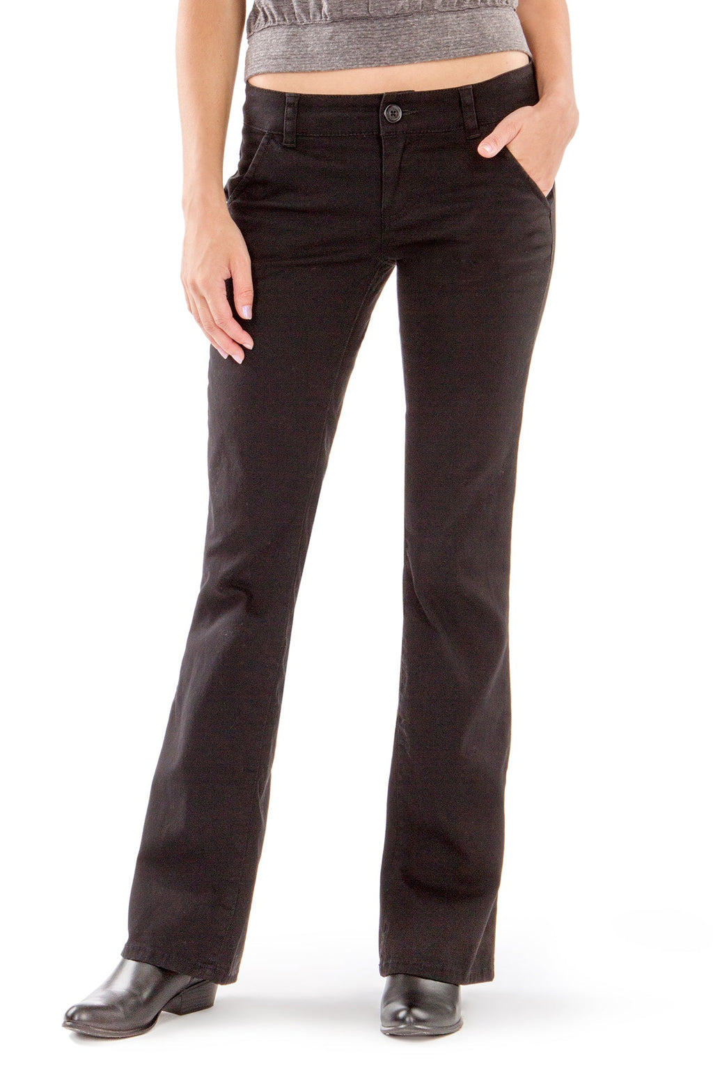 Blarie Womens Zip Moto Pants - Stylish and Comfortable